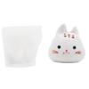 Cute Kitty Shaped Silicone Molds Practical Cats Shaped Homemade Ornament Mold for Fun Art and Craft Activities