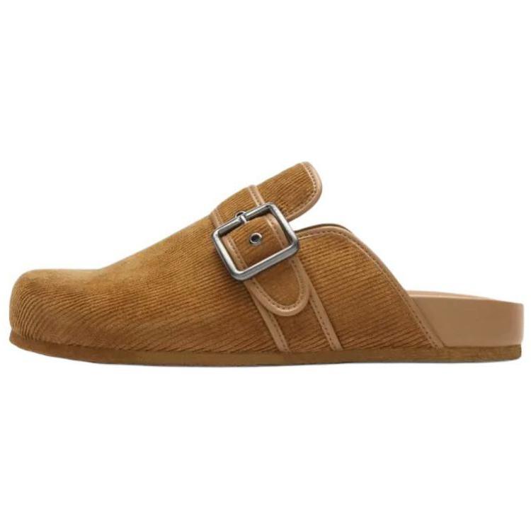 

Coach Benjamin Flat Round Toe Clogs Men Footwear Brown CW788-TAU 40