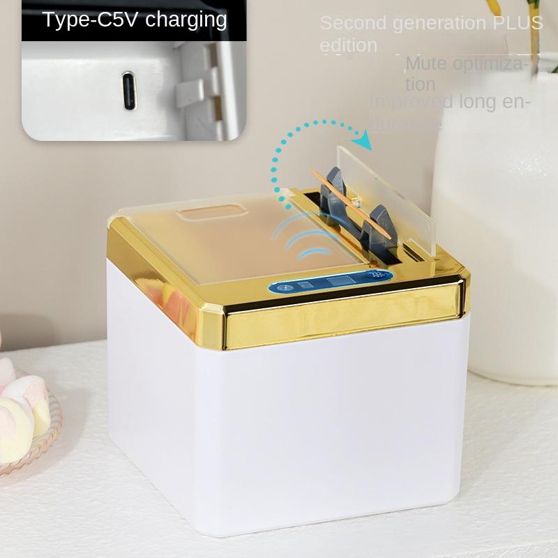 Smart Sensor Toothpick Dispenser,Automatic Sensor Toothpicks DispenserTooth Pick Container Organizador Kitchen Accessories