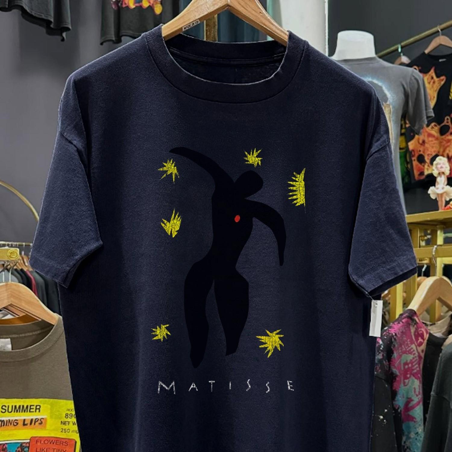 90s Matisse Aged T-Shirt Navy M 4XL