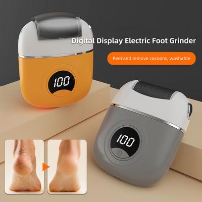 Elektryczna Maszynka do Piłowania Stóp Trymer do Skóry Pękającej Martwy Naskórek na Pięty Pielęgnacja Stóp Szlifowanie Narzędzia do Pedicure Ładowalny Remover Modzeli
