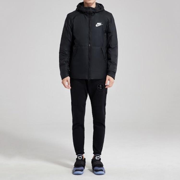 Nike Sportswear Casual Sports Windproof Hooded Black Men's 861789-010