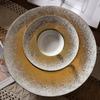 Ceramic Straw Hat Plate Pasta Dish Soup Plates Fruit Bowl Salad Bowl Dining Plate Serving Plates Snack Tray Dessert Bowls Dish
