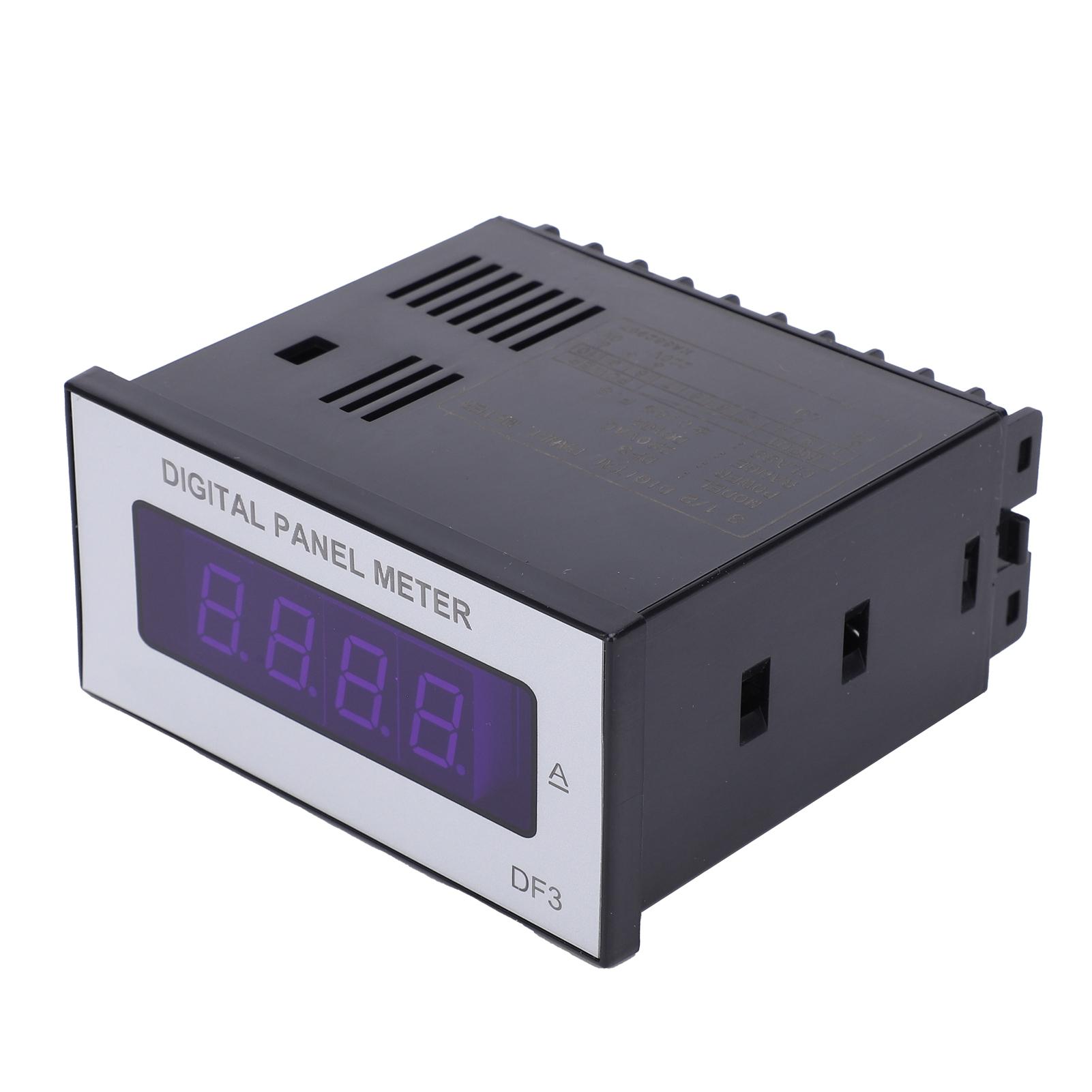 

BERM Digital Panel Meter Digital Display Current Measuring Tools DF3 DC10A 220V