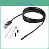 Waterproof 7mm 6 Led Usb Endoscope Borescope Video Camera 2m 5m