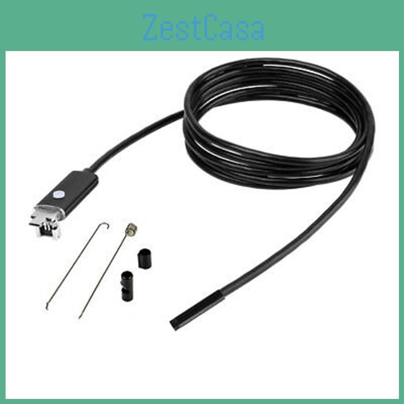 Waterproof 7mm 6 Led Usb Endoscope Borescope Video Camera 2m 5m