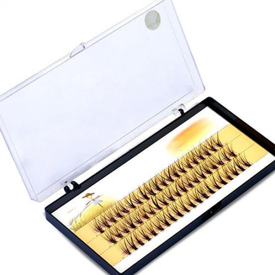 Women Pro Makeup 60 Pcs Clusters Beauty Eye Lashes Grafting Fake False Eyelashes