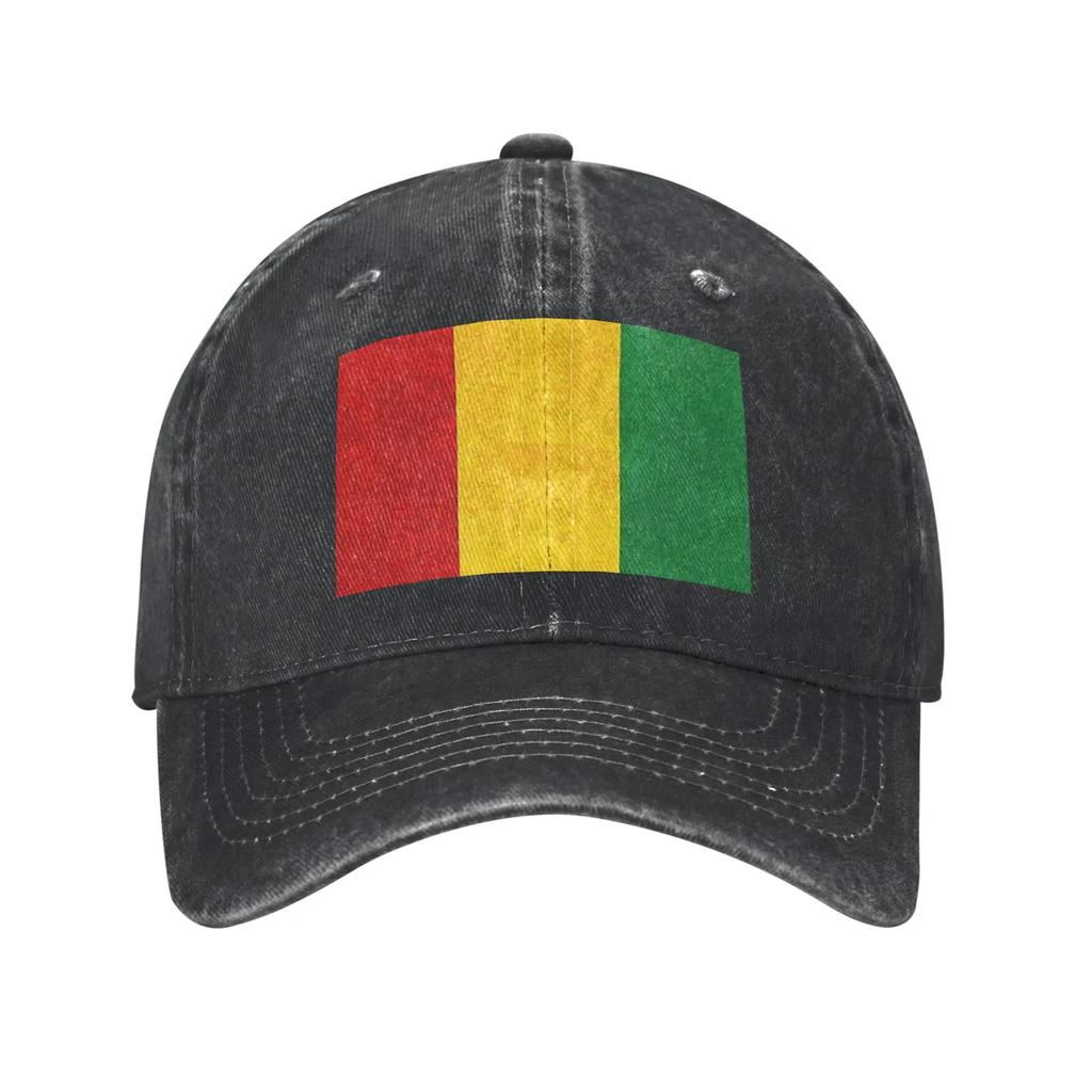 Jamaican Reggae Rasta Lion Jamaica Flag Washed Denim Cap Casual Baseball Caps Adjustable Hat Summer Unisex Baseball Hats
