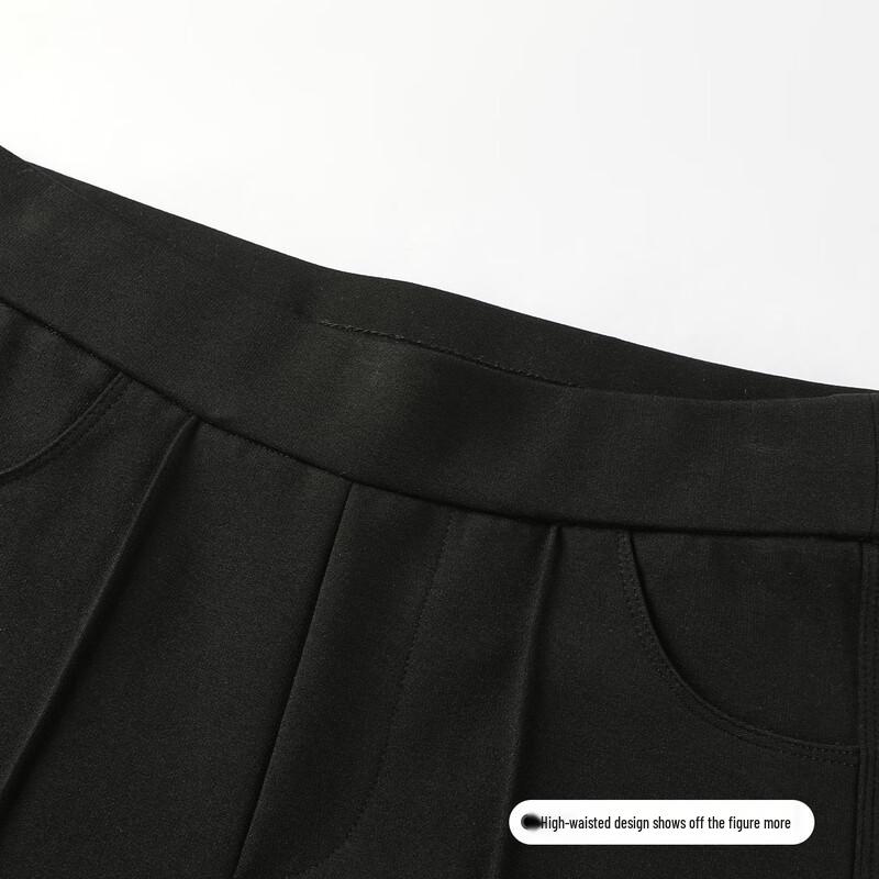 FivePlus Women's High-Waisted Flared Casual Long Pants