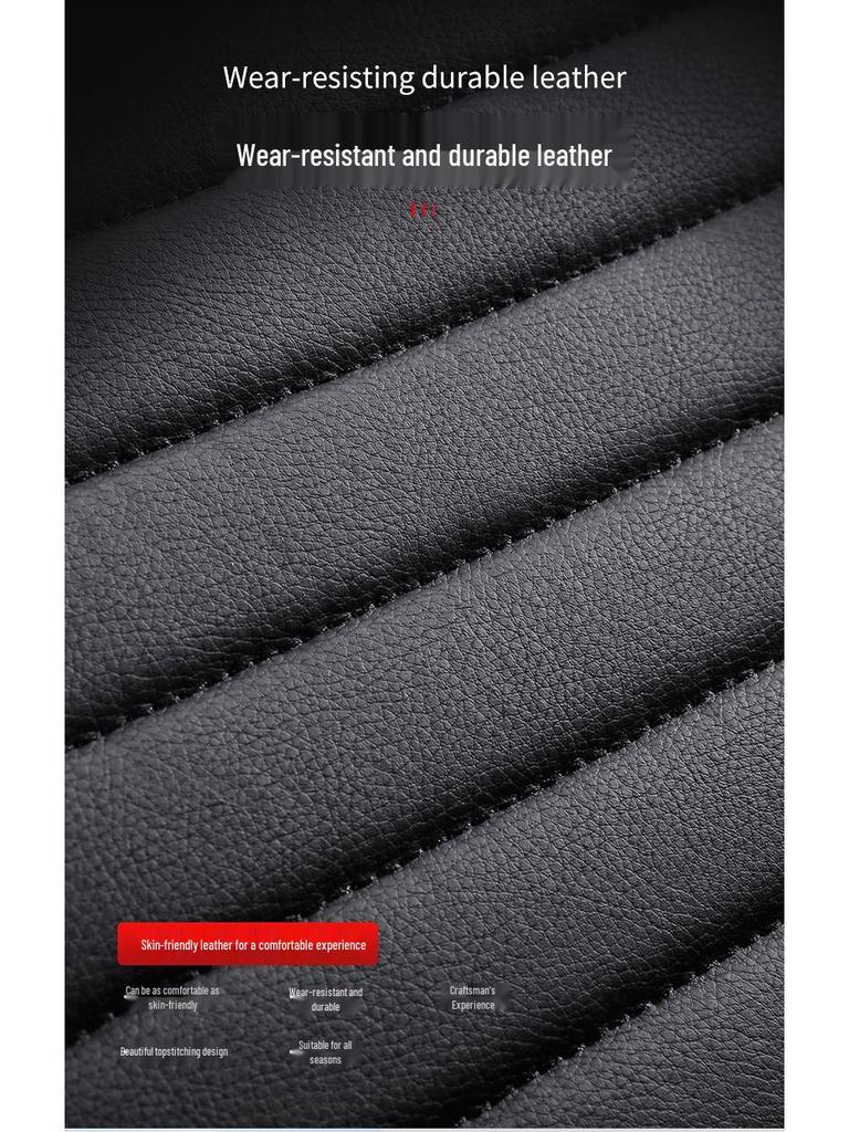 Buick Excelle GT/XT 2021 Lädersätesskydd för 13/14/15-modeller - Fullständigt skydd, Design för fem säten