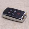 New 5 Buttons Car Auto Smart Remote Key Fob Shell Keyless Entry Control Case Cover Fit for Jaguar Land Rover 2018