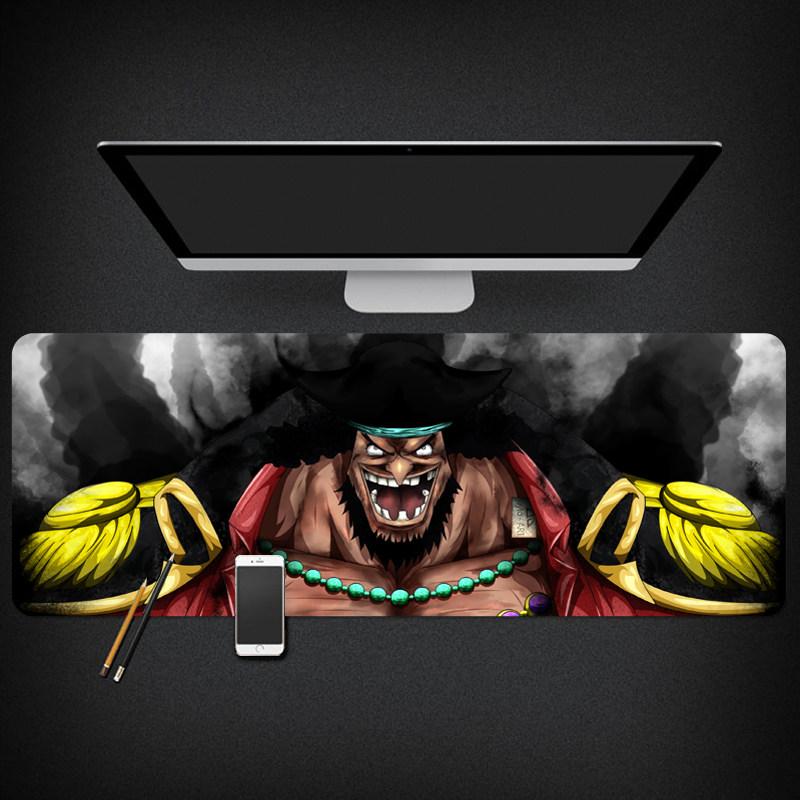 Waterproof Mouse Mat ONE PIECE Animation Peripheral Luffy Roronoa Zoro Dormitory Second Dimensional Computer Keyboard Table Mat