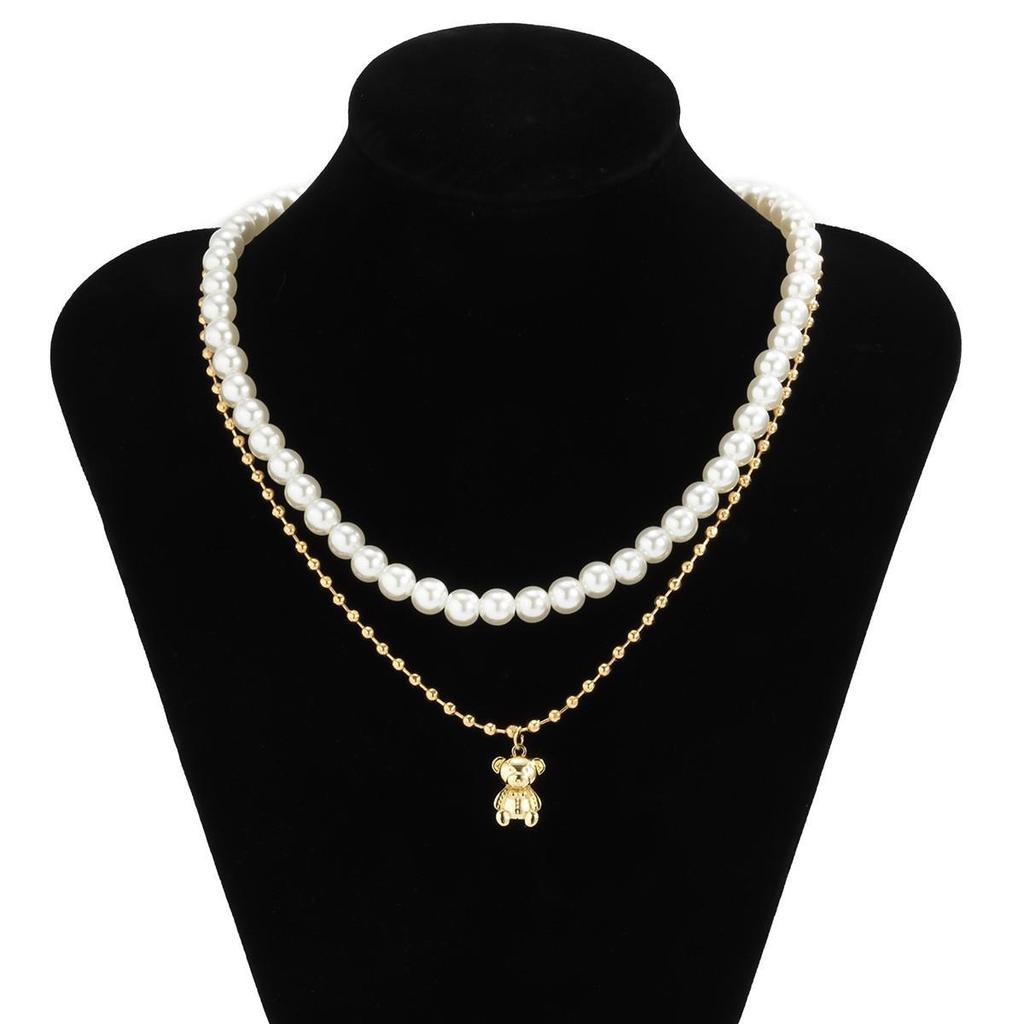 European-American Starfish Necklace & Earring Set: High-End Clavicle Chain, Light Luxury Vacation Style for Women.