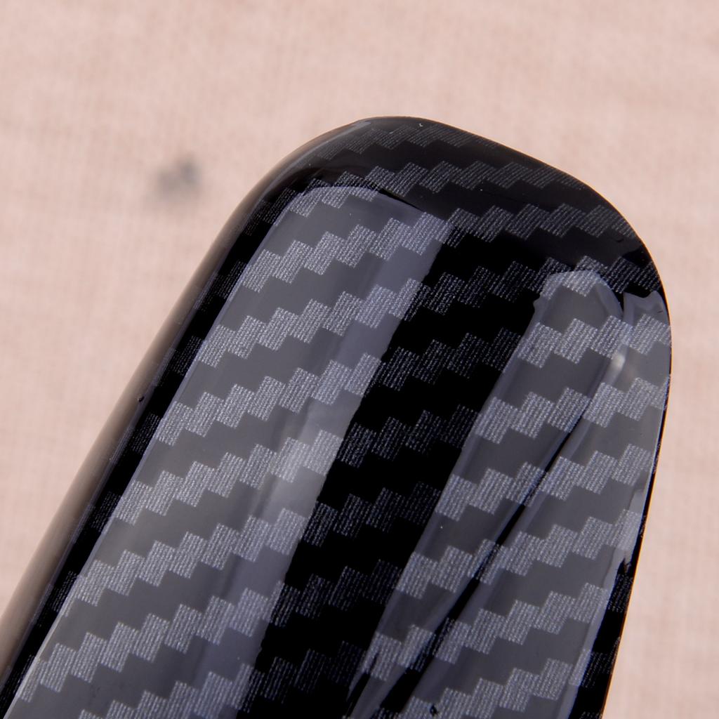 Car Carbon Fiber Style Exterior Door Handle Moulding Covers Trims Fit For Honda Civic Coupe 2 Door 2006 2007 2008 2009 2010