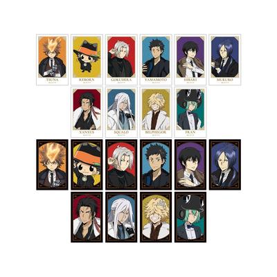 Katekyo Hitman Reborn Original Fur Coat X Suit Ver. Trading Illustration Cards Box of 20