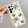 Phone Cover Case for Samsung Galaxy S26 Note 20 Ultra 10 S22 FE S21 S23 Ultra S25 Edge S20 Plus S24 Simple Coconut
