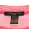 LOUIS VUITTON made in Italy Short sleeve Frill Cut M Pink Women Used