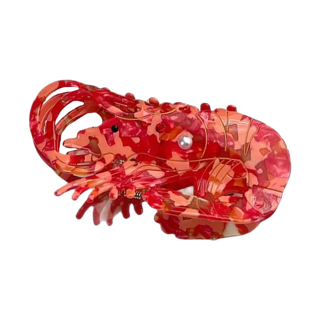 Large Rhinestones Pearls Acetate Hair Claw Clip Women Girls Fashion Hair Accessories Party Daily Use