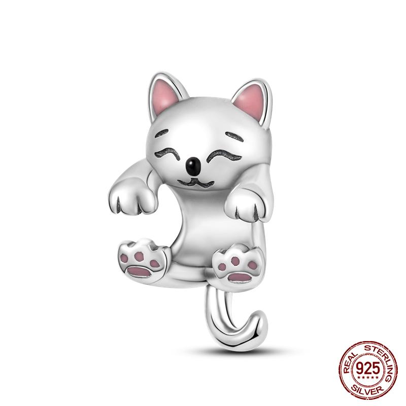 Original 925 Prata Esterlina Cor Mágica Camaleão Luminoso Série Charme Contas Adequado Ajuste Pulseira DIY Jóias Presentes