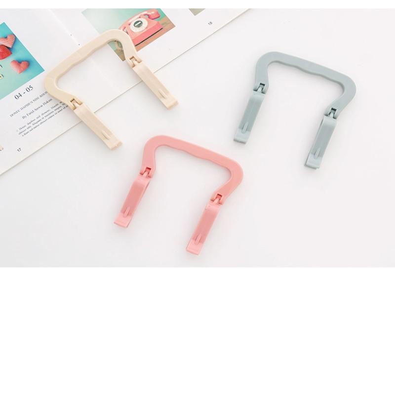 2Pcs Garbage Bag Storage Fixing Clip, Household Creative Anti-Skid Clip, Buckle Bucket Edge Clip, Card Holder, Rubbish