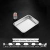 Food Grade Stainless Steel Square Tray