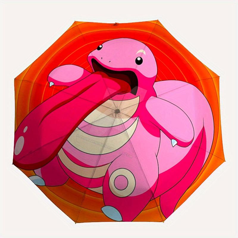 

1pc Slurpuff, Pokémon Design Automatic Open/Close Umbrella - Compact Travel Umbrella, Perfect Gift for Friends -Intricate Design Umbrella yy25081108