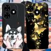 For Infinix Smart 8 Case X6525 Luxury Popular Painted Cover Matte Phone Case For Infinix Smart 8 Smart8 Soft Fundas 6.6'' Bumper
