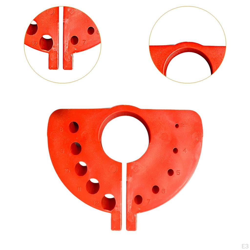 Drill Sharpener Accessories Easy To Install 10 Hole Sturdy Grinding Attachment