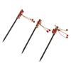 Vintage Red Rose Fringe Hairpin Fashion Chinese Hairpin Headwear Retro Red Hair Stick  Disk Hair