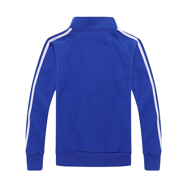 Fleece-Lined Women's Hooded Jacket with Embroidered Uniform Design and Stand-Up Collar
