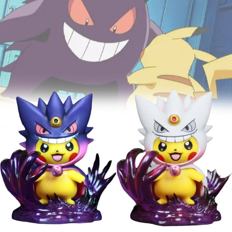 Gengar Pikachu Cosplay Model Toy Pvc Action Figure Anime Gift Ornament
