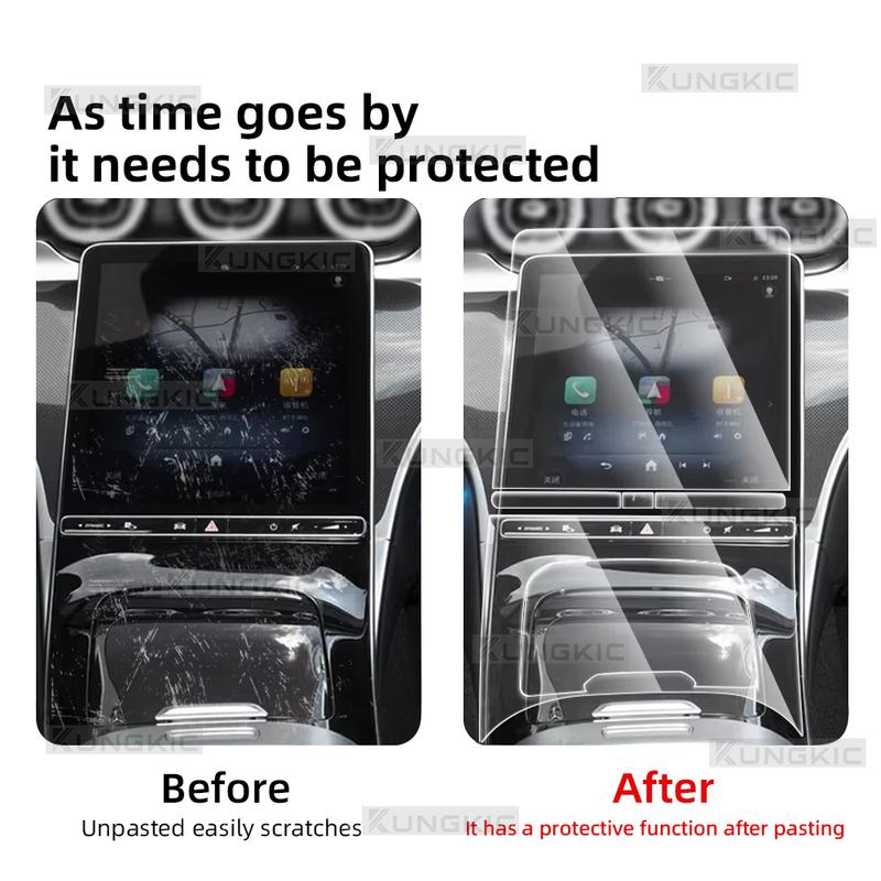 Automotive Interior Protective Film For Porsche Panamera 2017 2018 2019 2020 Transparent Sticker LHD RHD Door Panel Style A/B