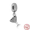 2025 Hot Sale 925 copper Balloon Rainbow Unicorn Charm Bead Fit Original Pantaro Bracelet Making Fine DIY Zircon For Women