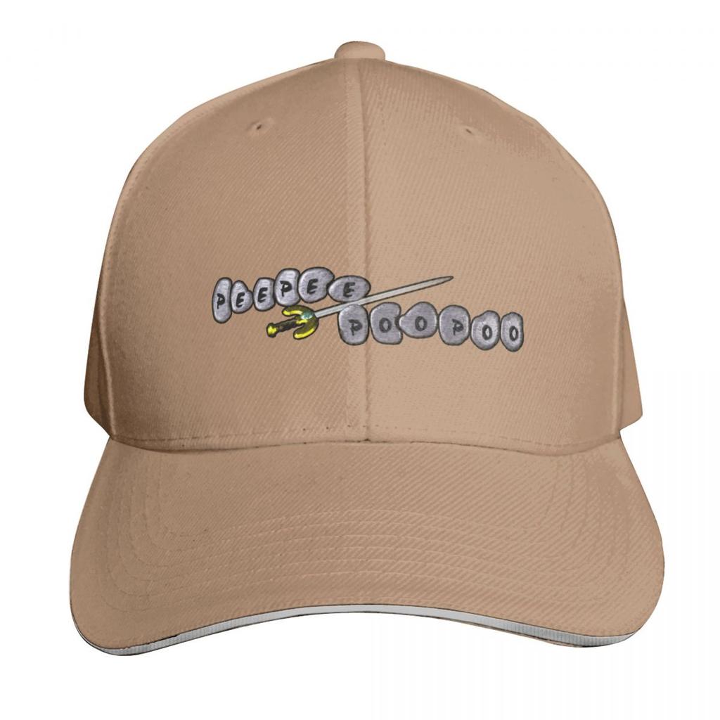 PeePeePooPooScape Baseball Cap Beach Outing Big Size Hat Ball Cap dad hat Women Hats Unisexs