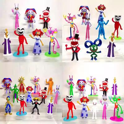 The Amazing Digital Circus Figure Pomni and Jax Plushie Doll Toys Cute Amazing Digital Circus Figure Kids Children Christmas