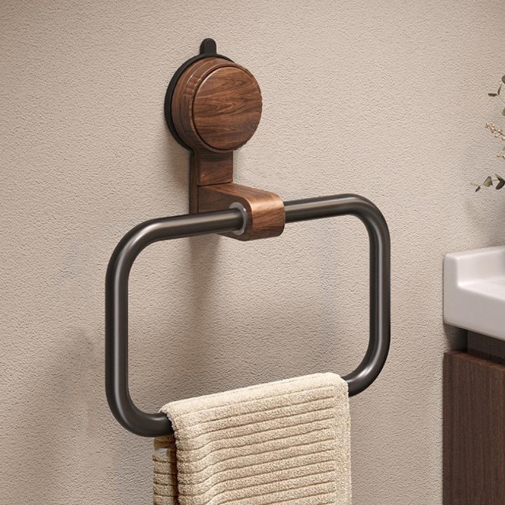 No Drilling Suction Cup Towel Rack Medieval Style Towel Hanging Rack Kitchen