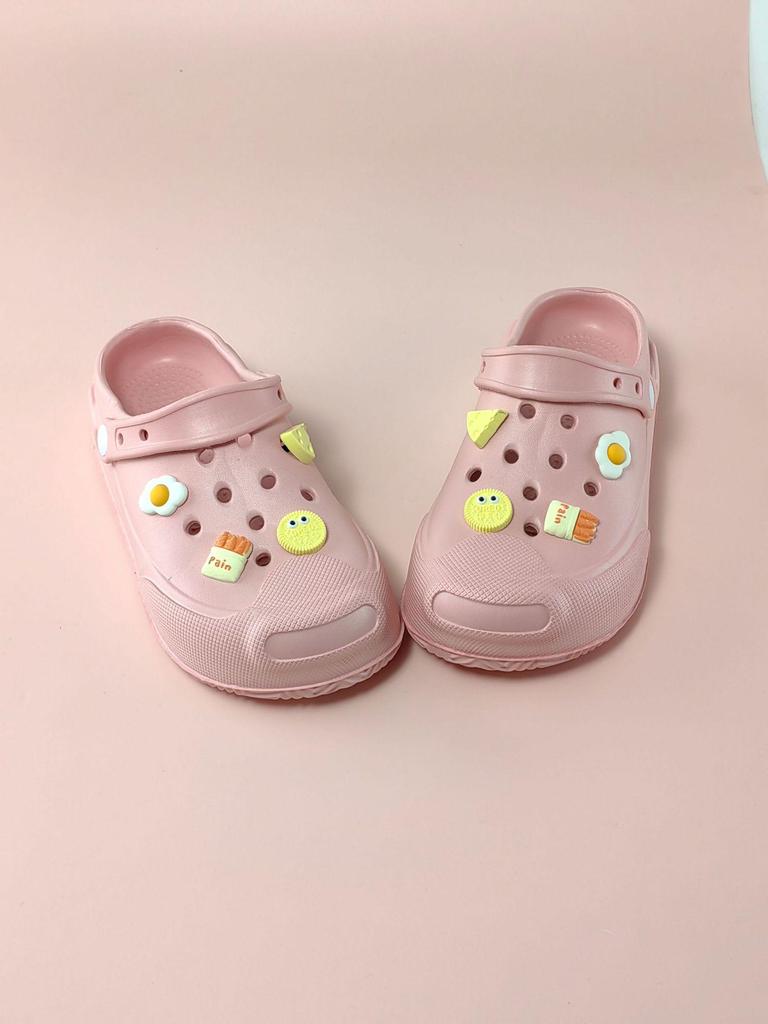 2025 Summer Women's Thick Sole Hole Sandals & Slippers - Cute, Height-Boosting Beach Footwear