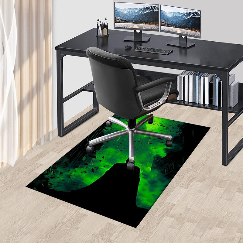 

Gotham City,Batman Office Carpet Chair Mats, Home Decor Dormitory Floor Protector With Anti-Skid Backing, Large Area Coverage, Christmas Dec 60cm by 90cm