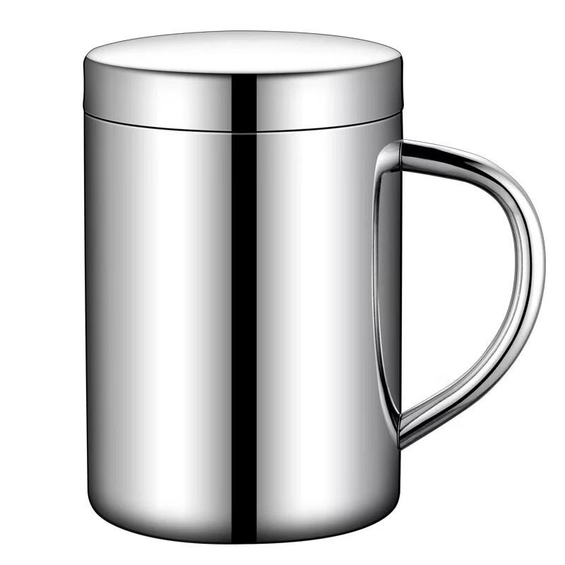 

Abay 304 Stainless Steel Double-Layer Mug Set