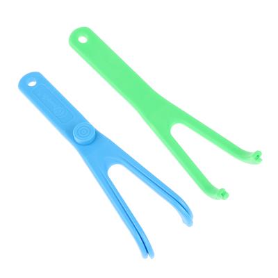 Dental Floss Holder Aid Oral Hygiene Toothpicks Holder Interdental Teeth Cleaner