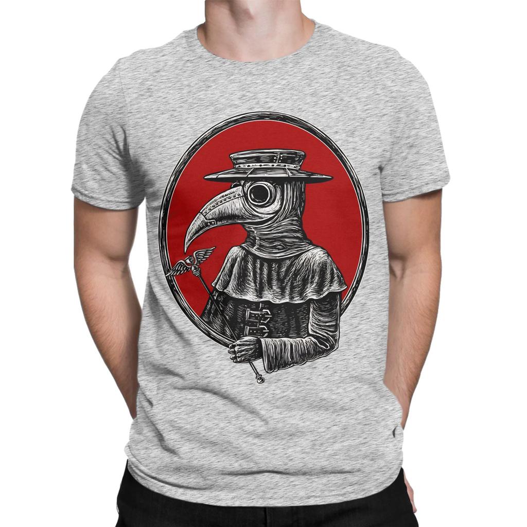 Plague Doctor Classic Funny 100 Cotton Tshirt Depeche Band Mode Tees Tops For Unisex
