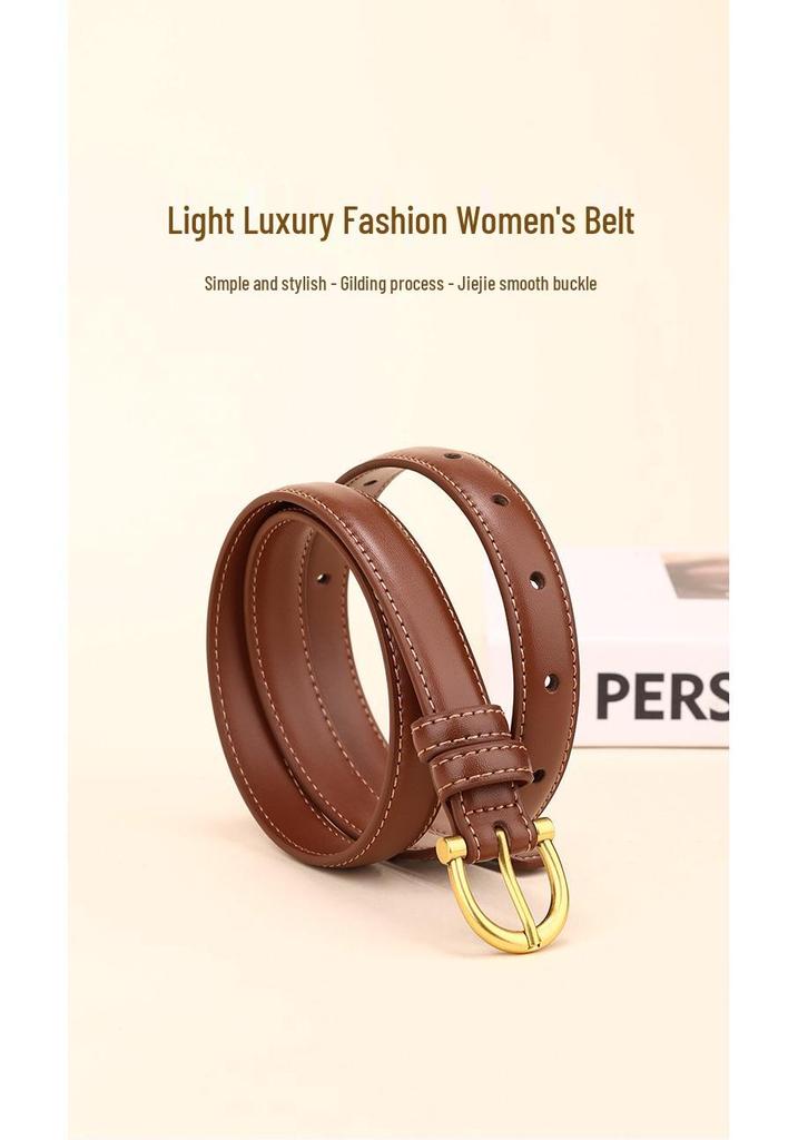Women's Retro Waist Belt Korean Style Versatile Dress or Jeans Fashion Accessory.