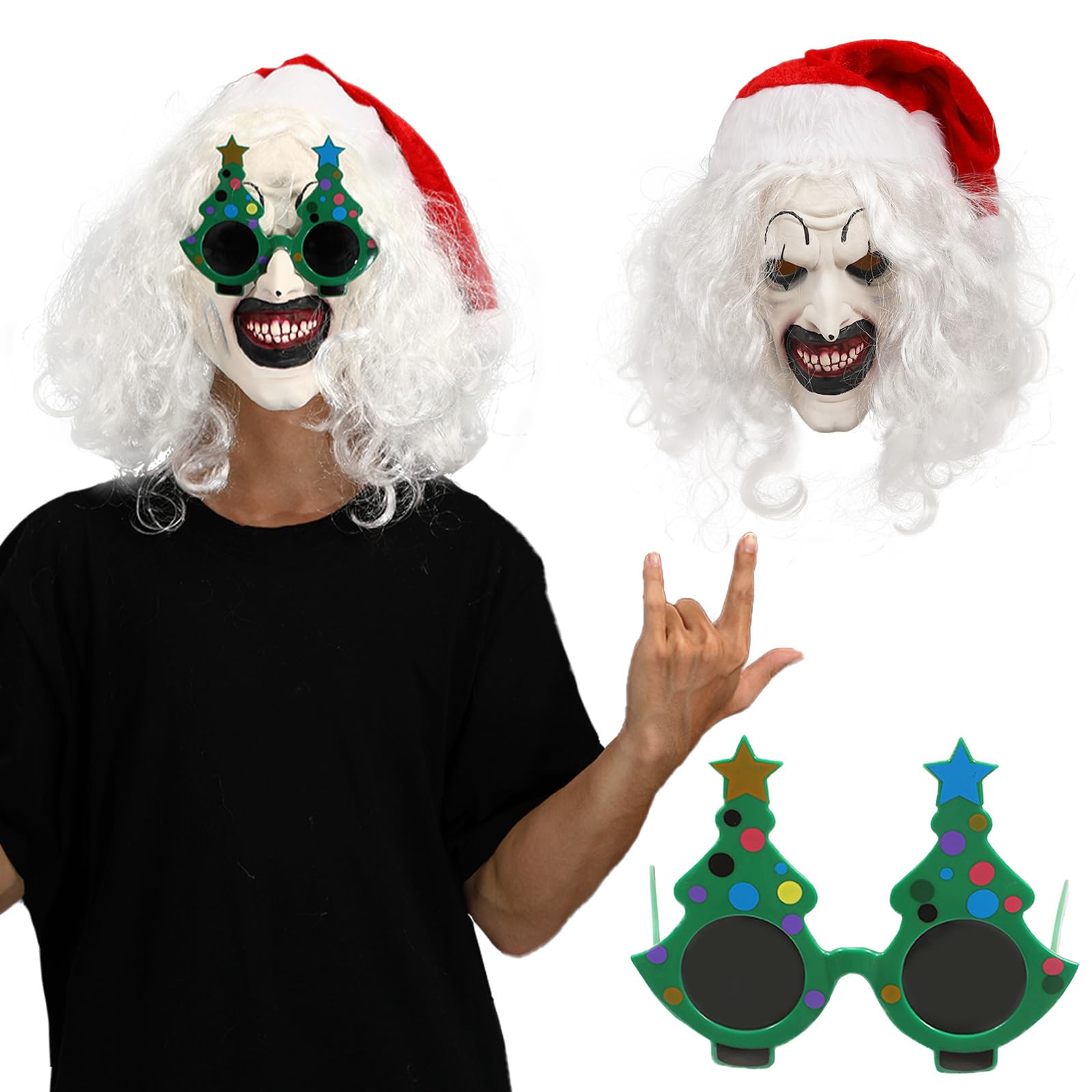 Bloody Clown Mask Art the Clown