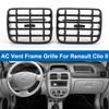 1Pair Air Condition Vent Frame Car Dashboard Grille for Renault Clio II 1998-2001/Thalia I 2001-2006 Car Accessories
