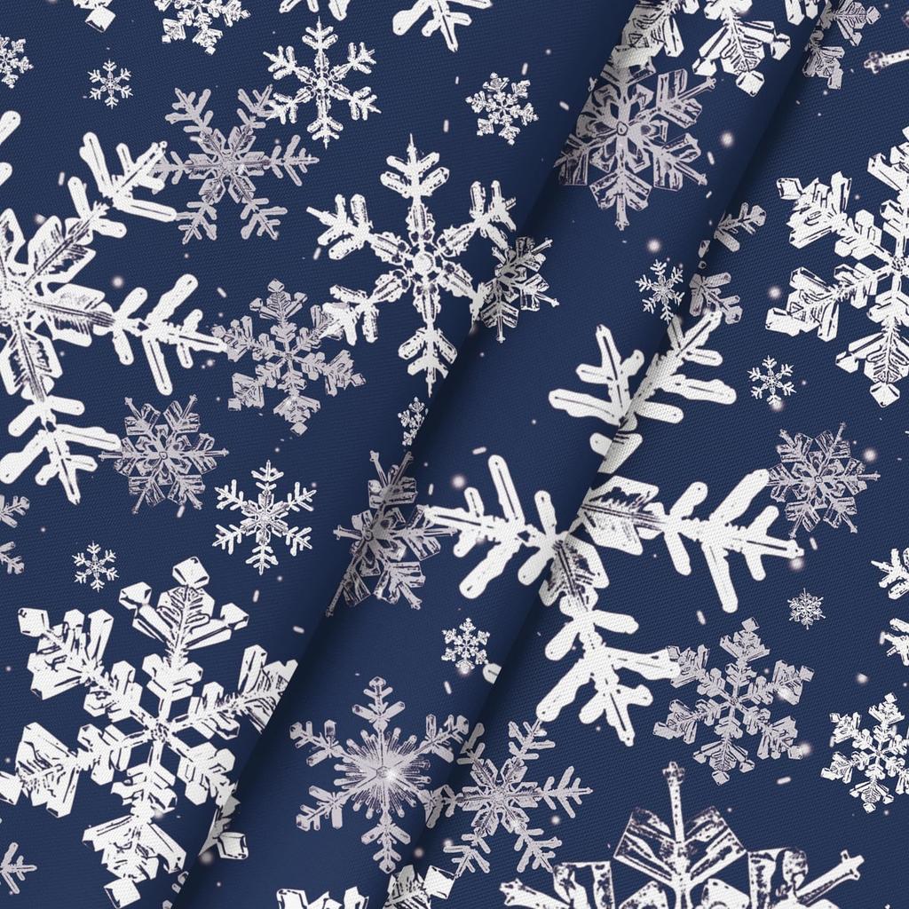 Christmas Snowflake Rectangle Waterproof Tablecloth Table Decor Reusable Winter Kitchen Dining Tablecloth Christmas Decorations