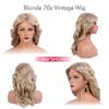 Female Golden Big Wave Long Bangs Long Curly Hair