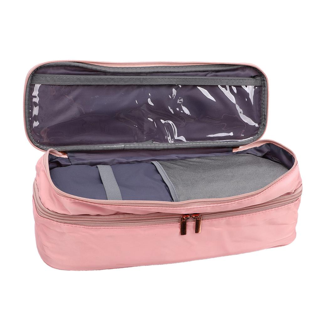 Carrying Case Fit for Revlon One Step Hair Dryer Double Layer Travel Portable Hair Dryer Storage Bag for Attachments