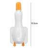 Kitchen Sink Cleaning Tools ABS Wall-mounted Cute Duck Bathroom Hair Remover Clips Stabilizing Clip Household Cleaner Accessory