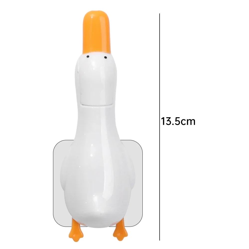 Kitchen Sink Cleaning Tools ABS Wall-mounted Cute Duck Bathroom Hair Remover Clips Stabilizing Clip Household Cleaner Accessory