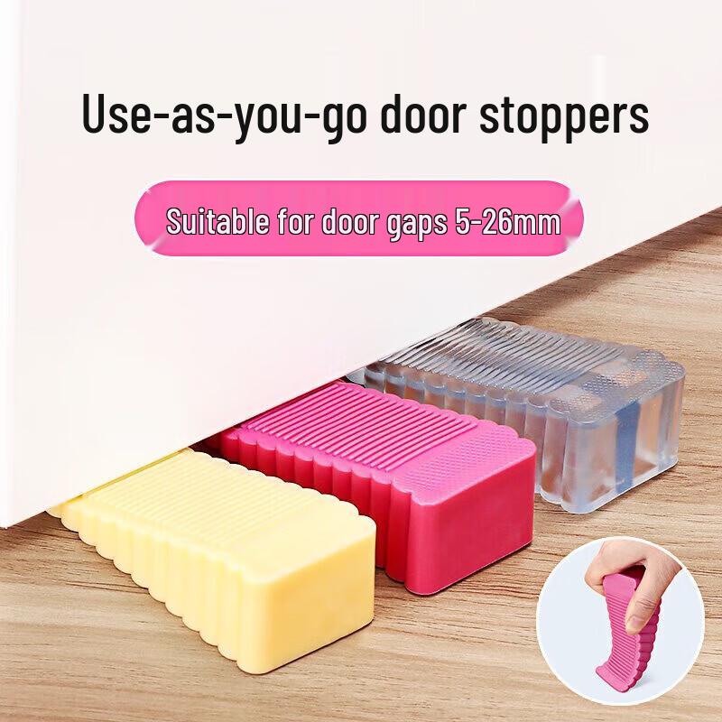 Transparent Rubber Door Stopper